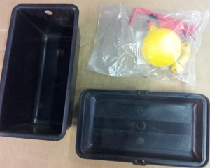 Box of domestic water supplying